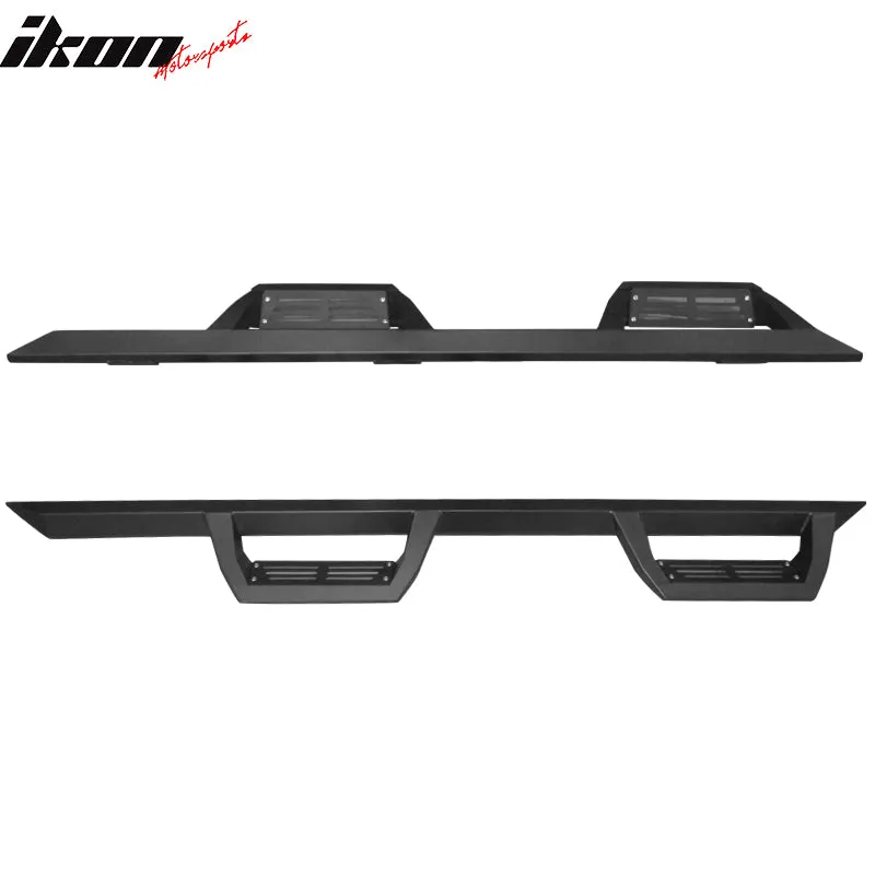 2007-2018 Jeep Wrangler JK/JK Unlimited Black Running Boards Pair