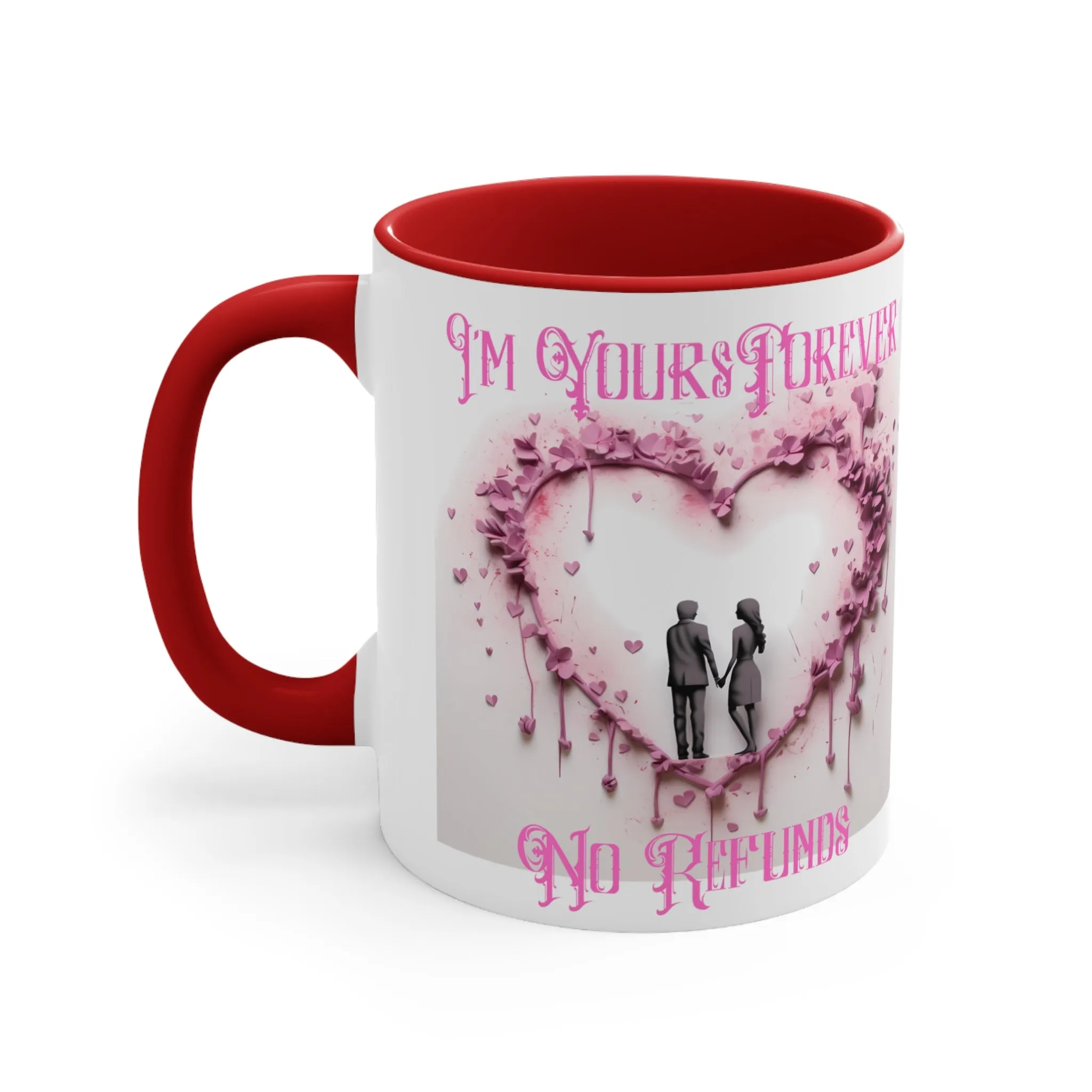 3D Heart Mug 11oz and 15ozc Ceramic mug, mug design, Valentine's Day, Mother's Day gift, Gift for her, Be My Valentine mug, Romantic mug