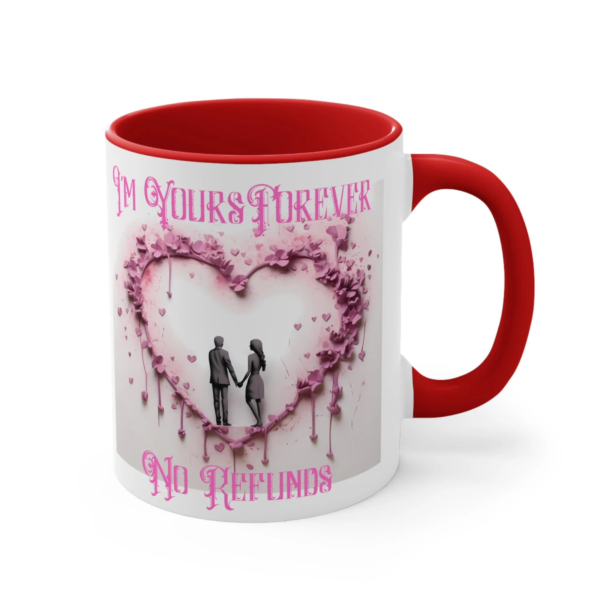 3D Heart Mug 11oz and 15ozc Ceramic mug, mug design, Valentine's Day, Mother's Day gift, Gift for her, Be My Valentine mug, Romantic mug