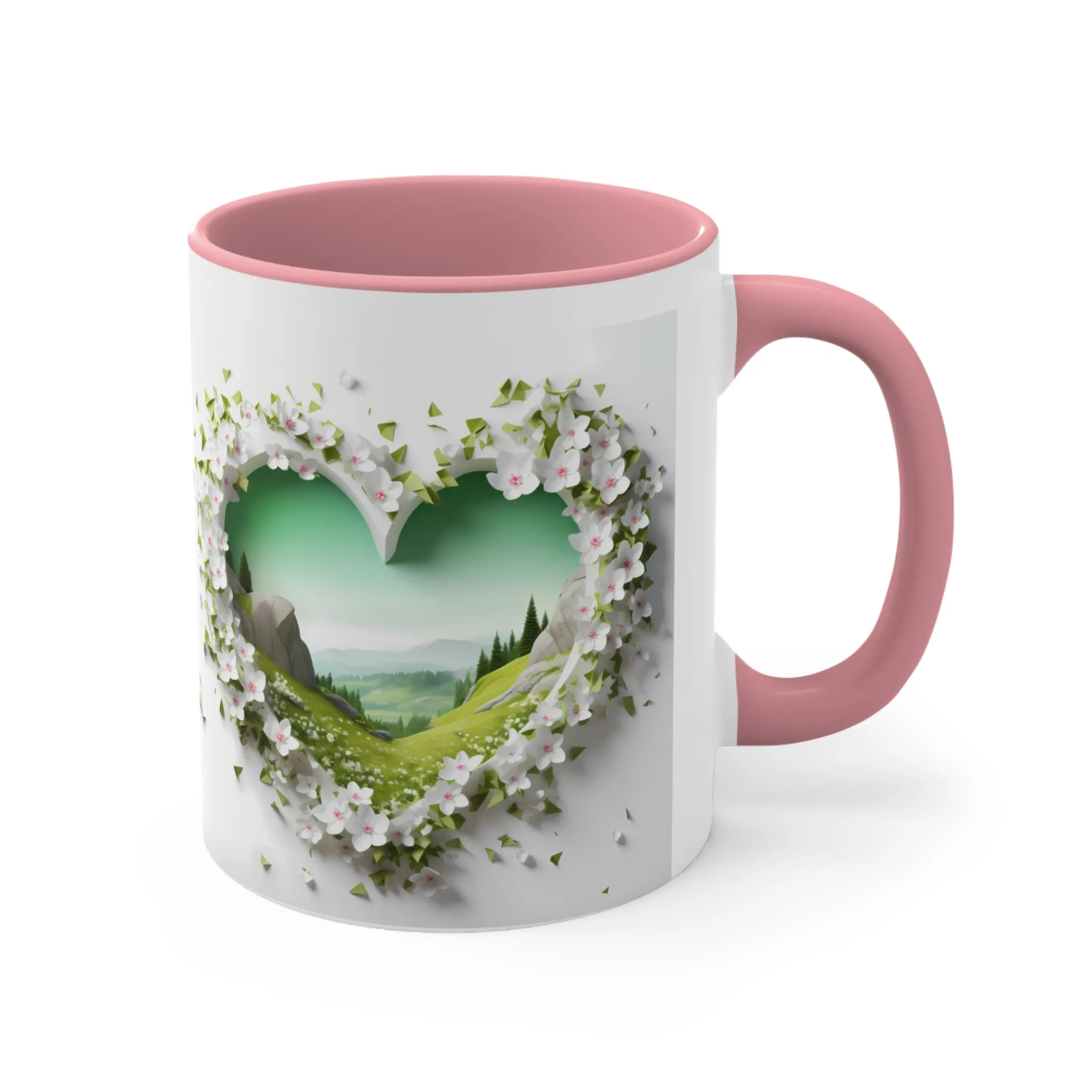 3D Valentine heart mug, Funny Valentine Heart Candy, heart candy mug, conversation heart mug, Heart-Shaped Mug, Coffee Mug, 11oz