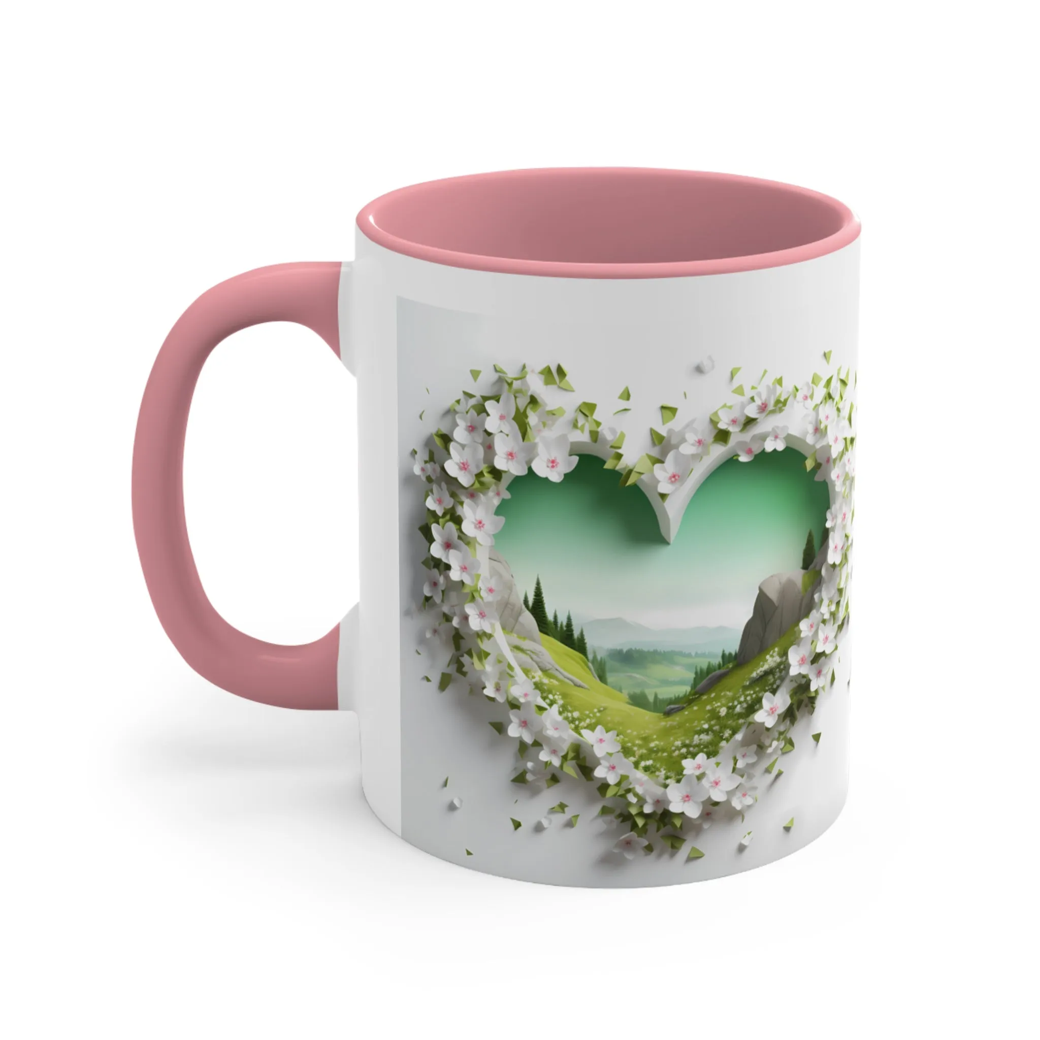 3D Valentine heart mug, Funny Valentine Heart Candy, heart candy mug, conversation heart mug, Heart-Shaped Mug, Coffee Mug, 11oz