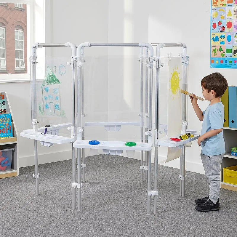 6-Sided Clear Easel