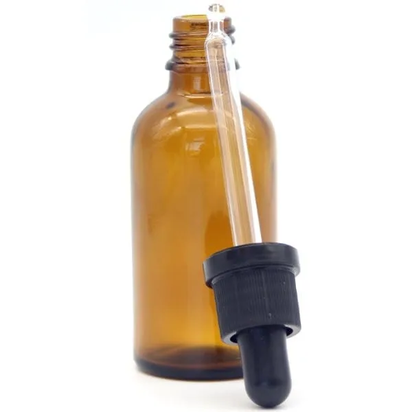 Amber Glass Dropper Bottle 50ml