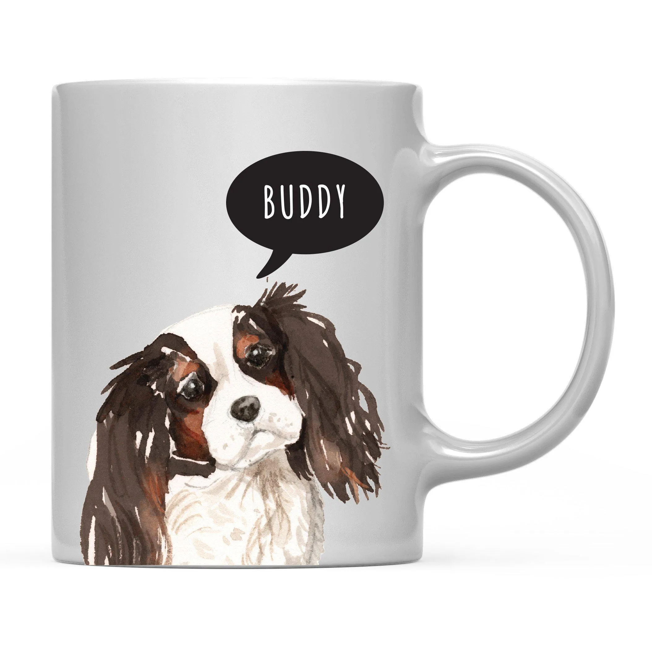 Andaz Press 11oz Personalized Dog Bubble Message Coffee Mug