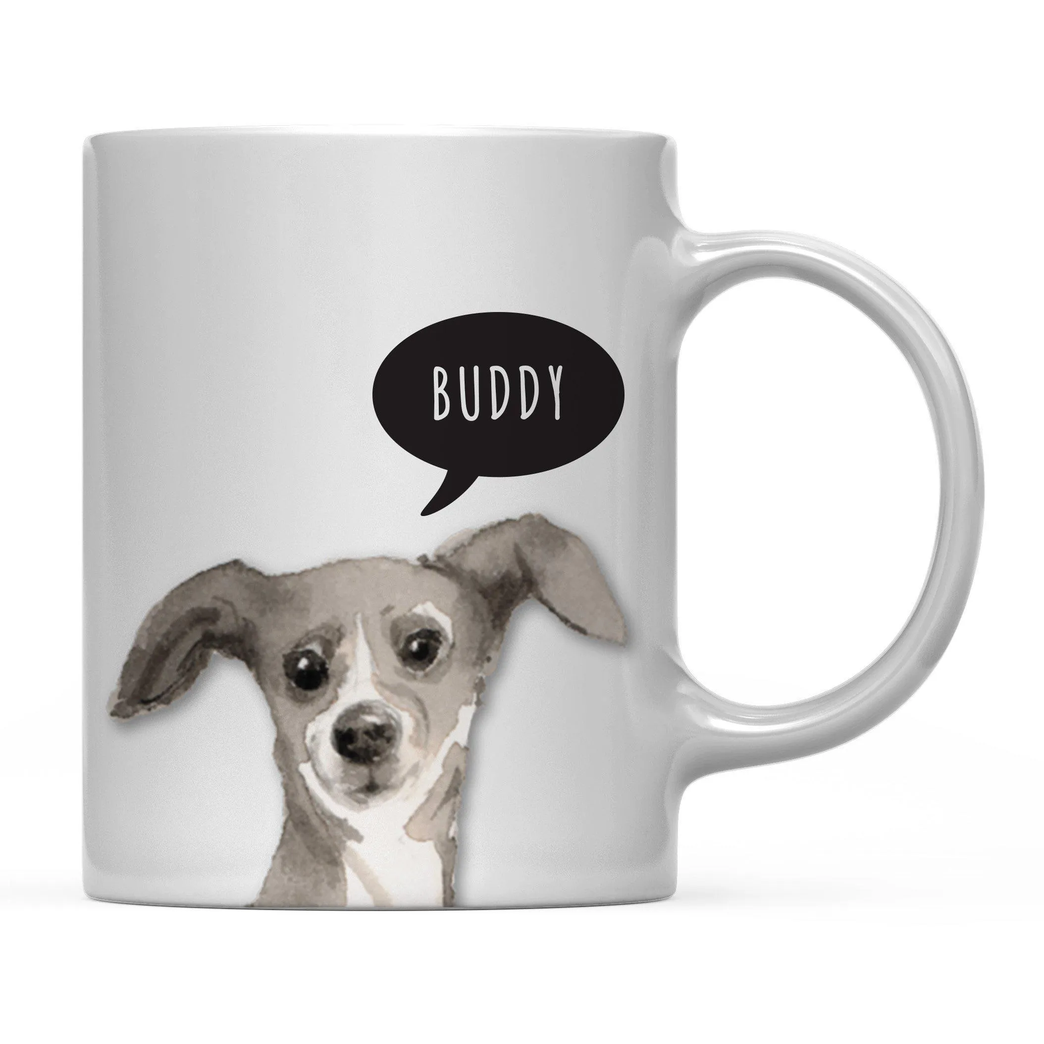 Andaz Press 11oz Personalized Dog Bubble Message Coffee Mug