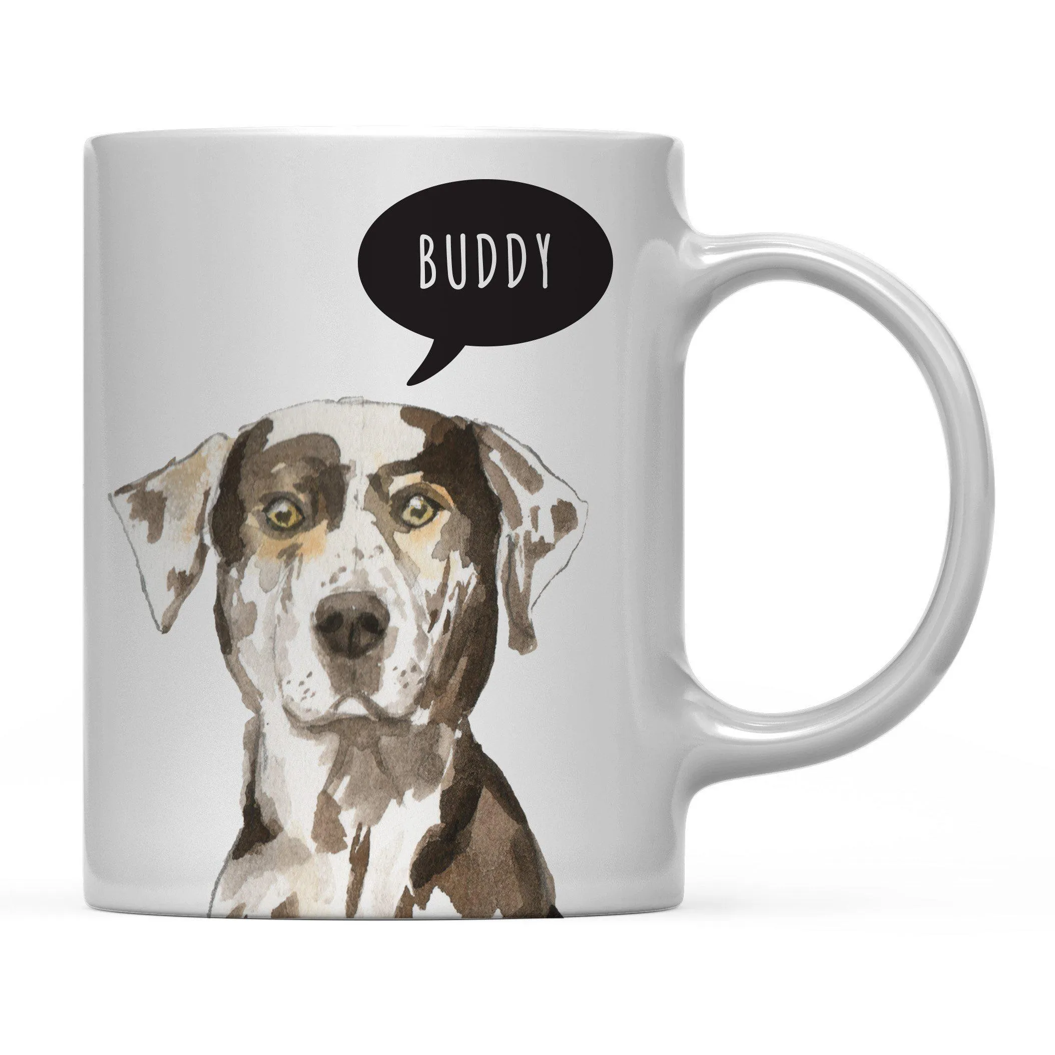 Andaz Press 11oz Personalized Dog Bubble Message Coffee Mug