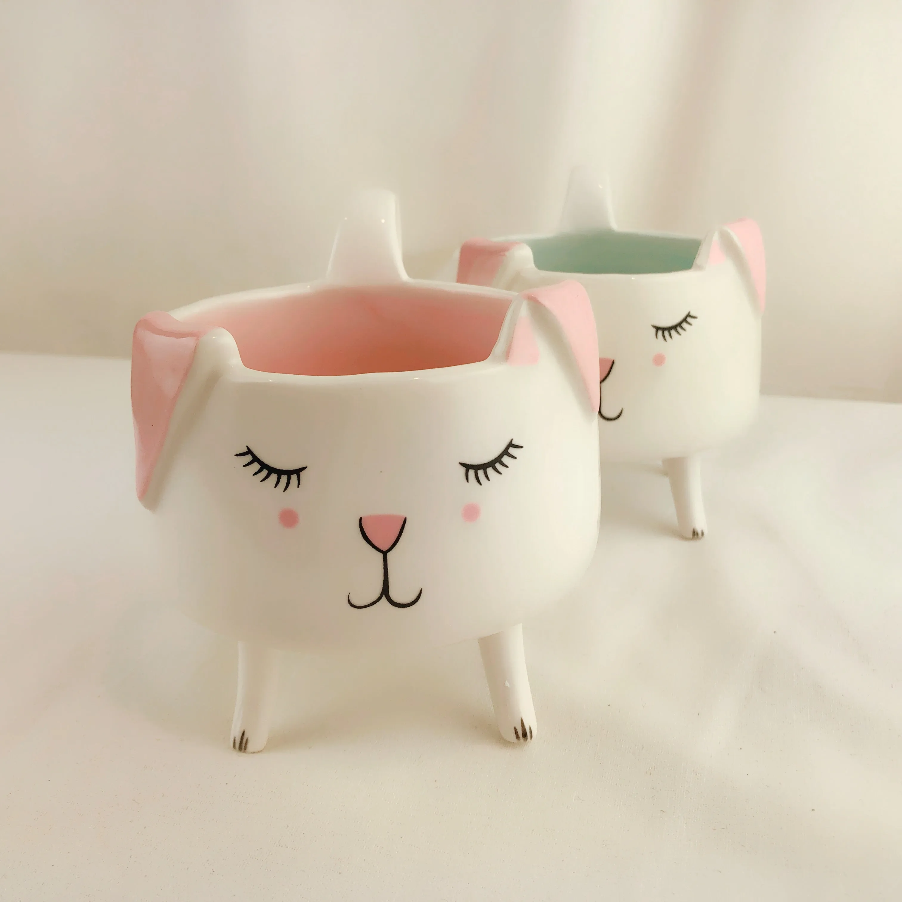 ARLINGTON DESIGNS Set 2 Bunny Mugs