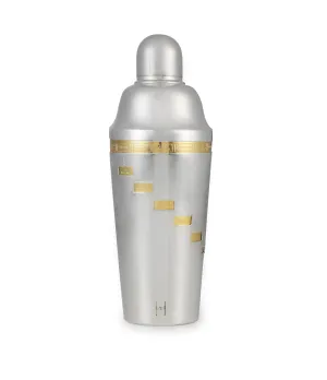 Art Deco ‘Recipe’ Cocktail Shaker | Two-tone