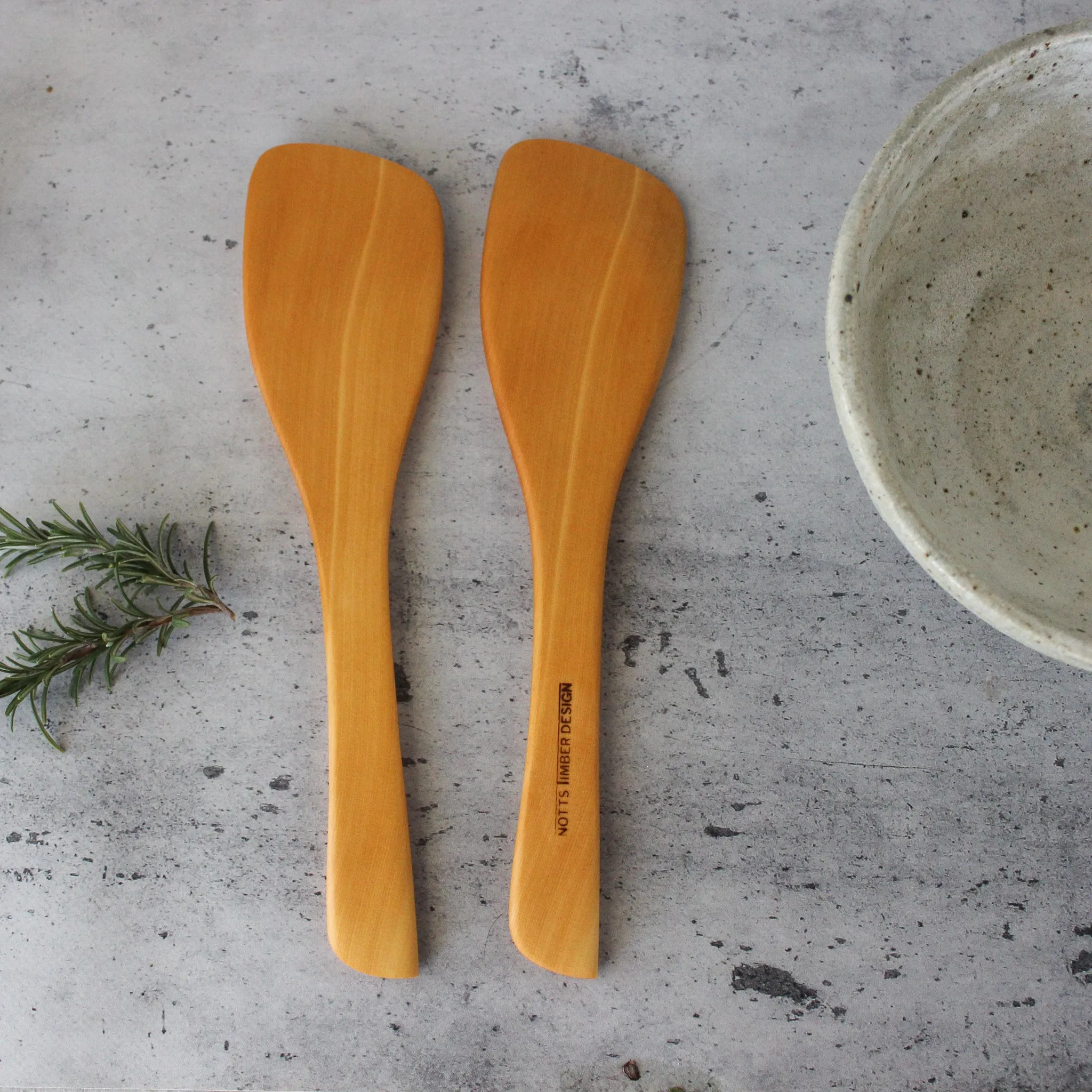 Australian Timber Salad Servers