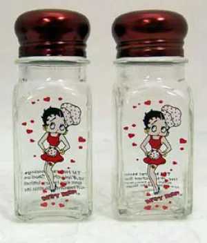 Betty Boop Chef - Salt & Pepper Shakers