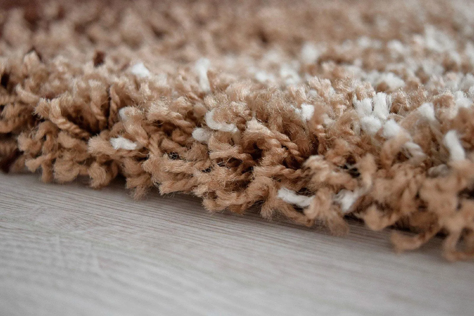 Brown Blend Thick Shaggy Rug - California