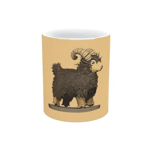 Brown Sheep Metallic Mug (Silver / Gold)