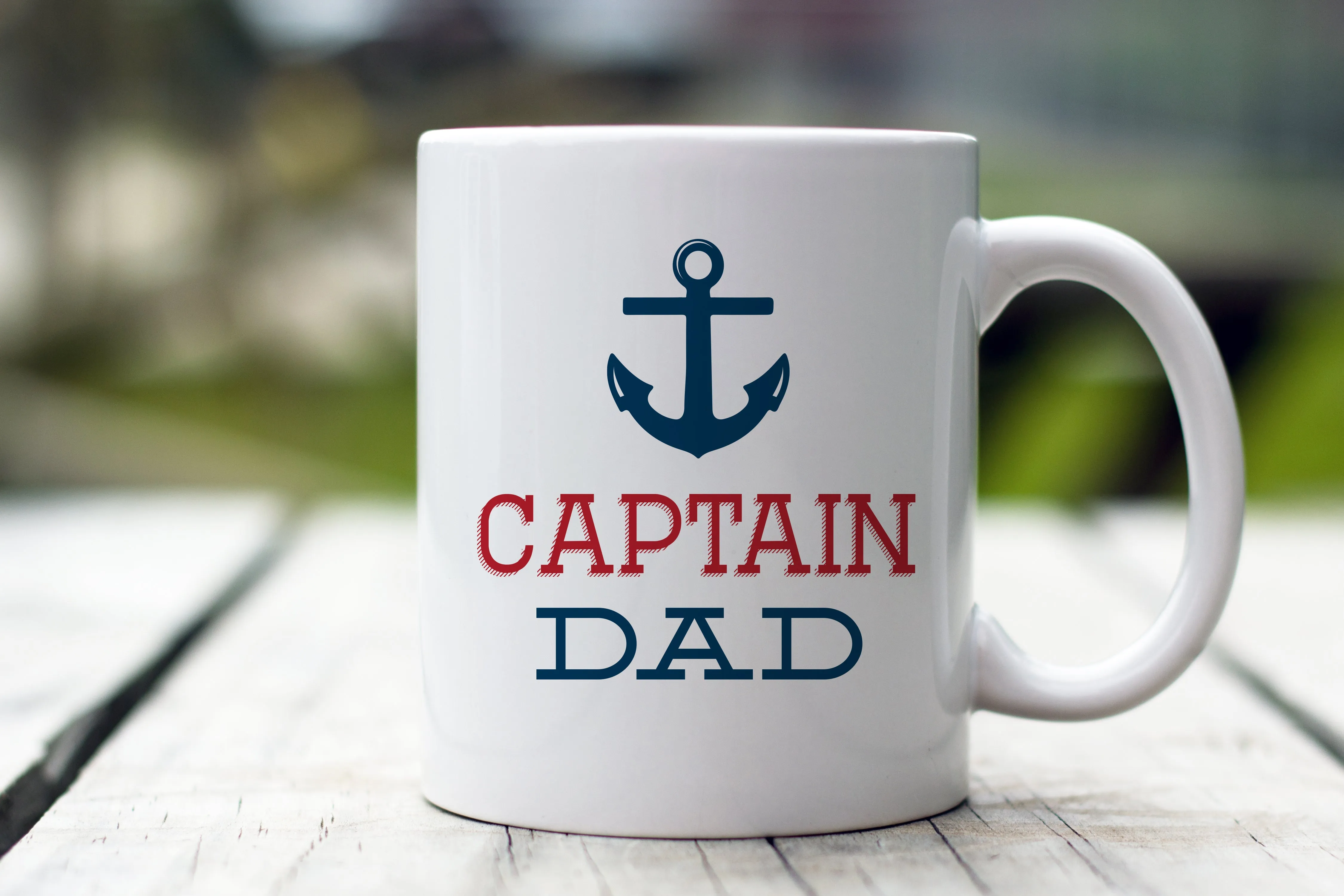 Captain Dad Coffee Mug