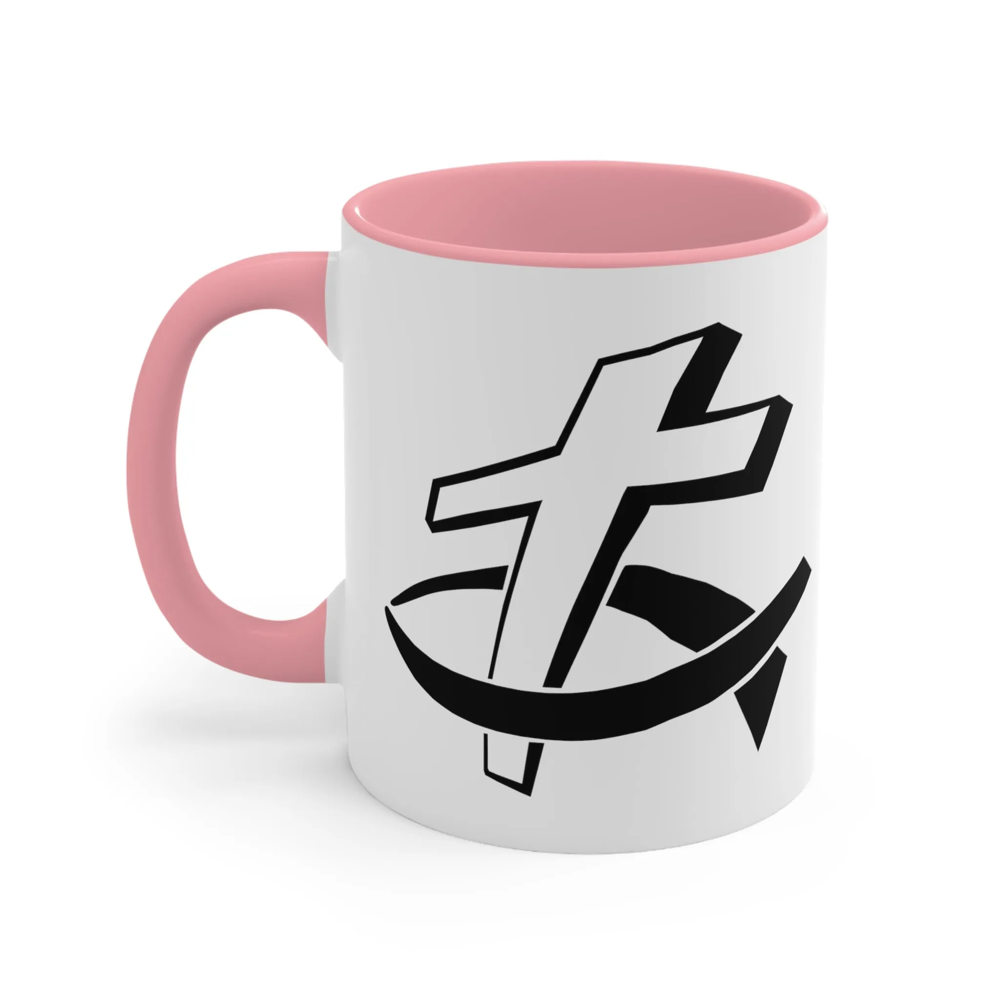 Christian Fish/Cross Mug