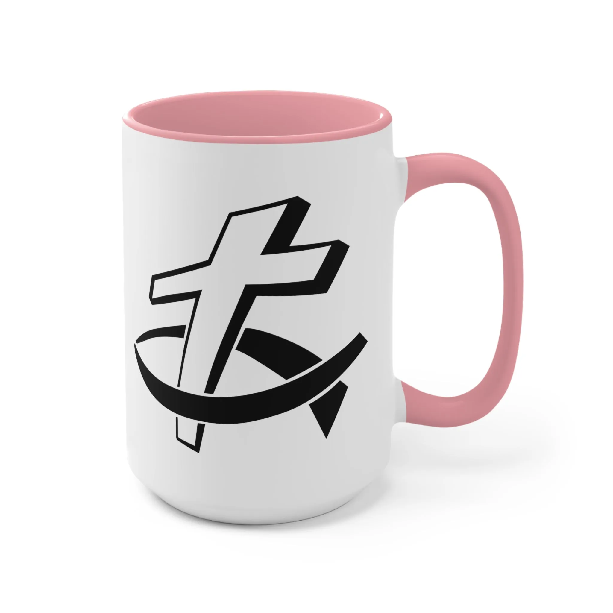 Christian Fish/Cross Mug