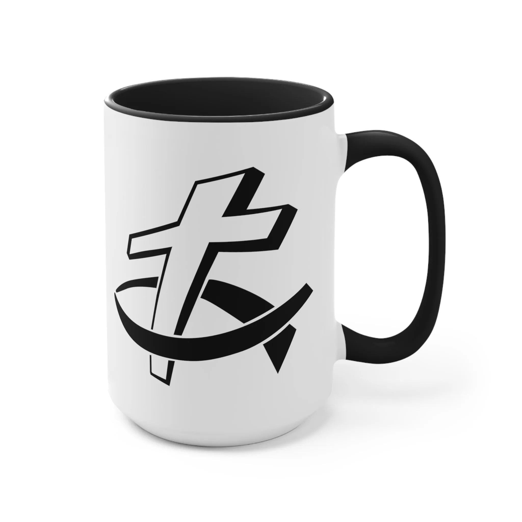 Christian Fish/Cross Mug