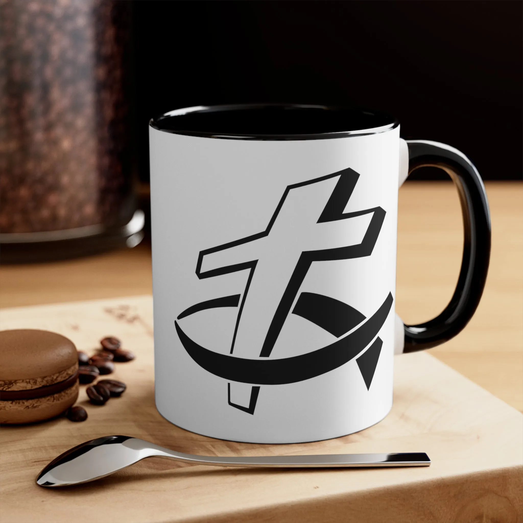 Christian Fish/Cross Mug