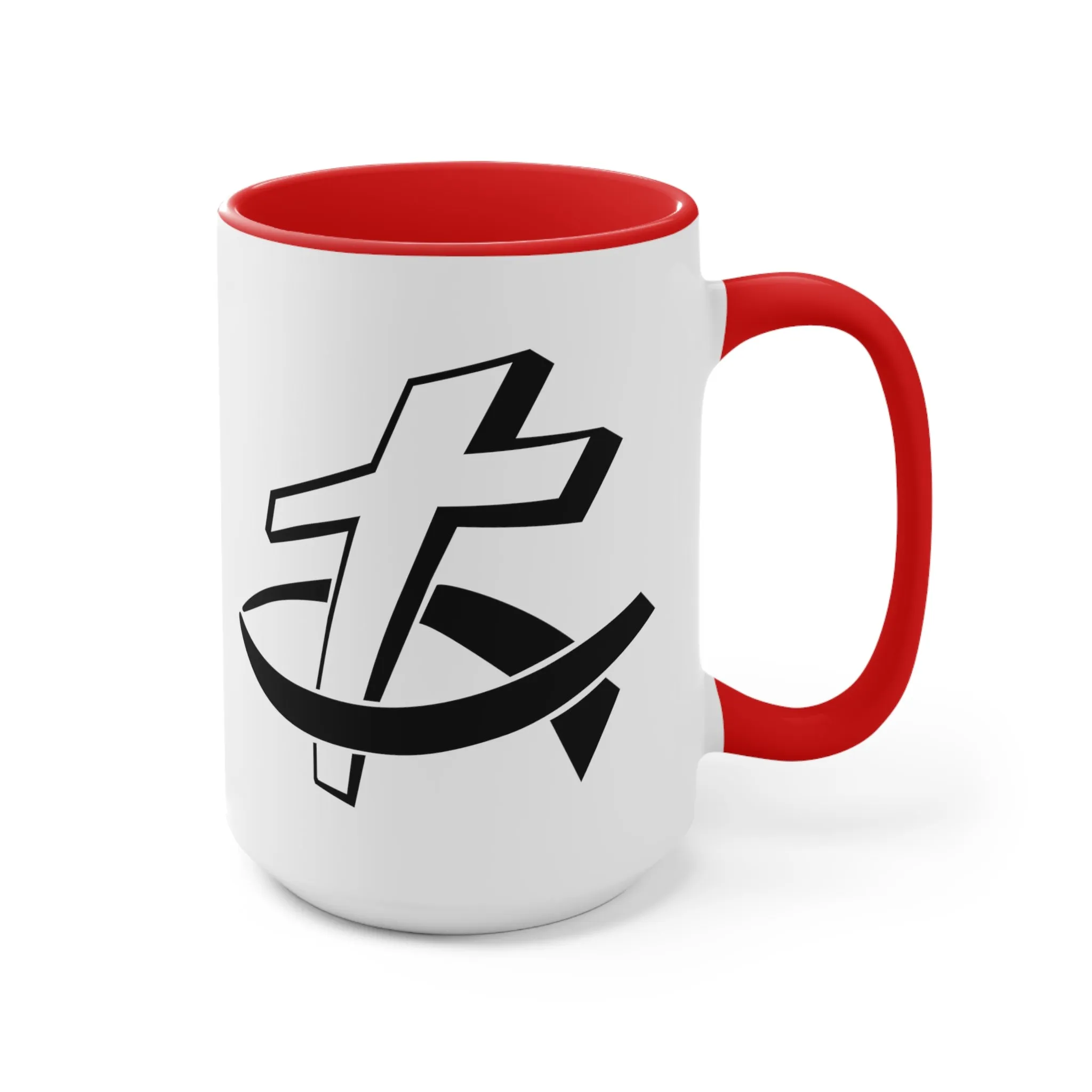 Christian Fish/Cross Mug