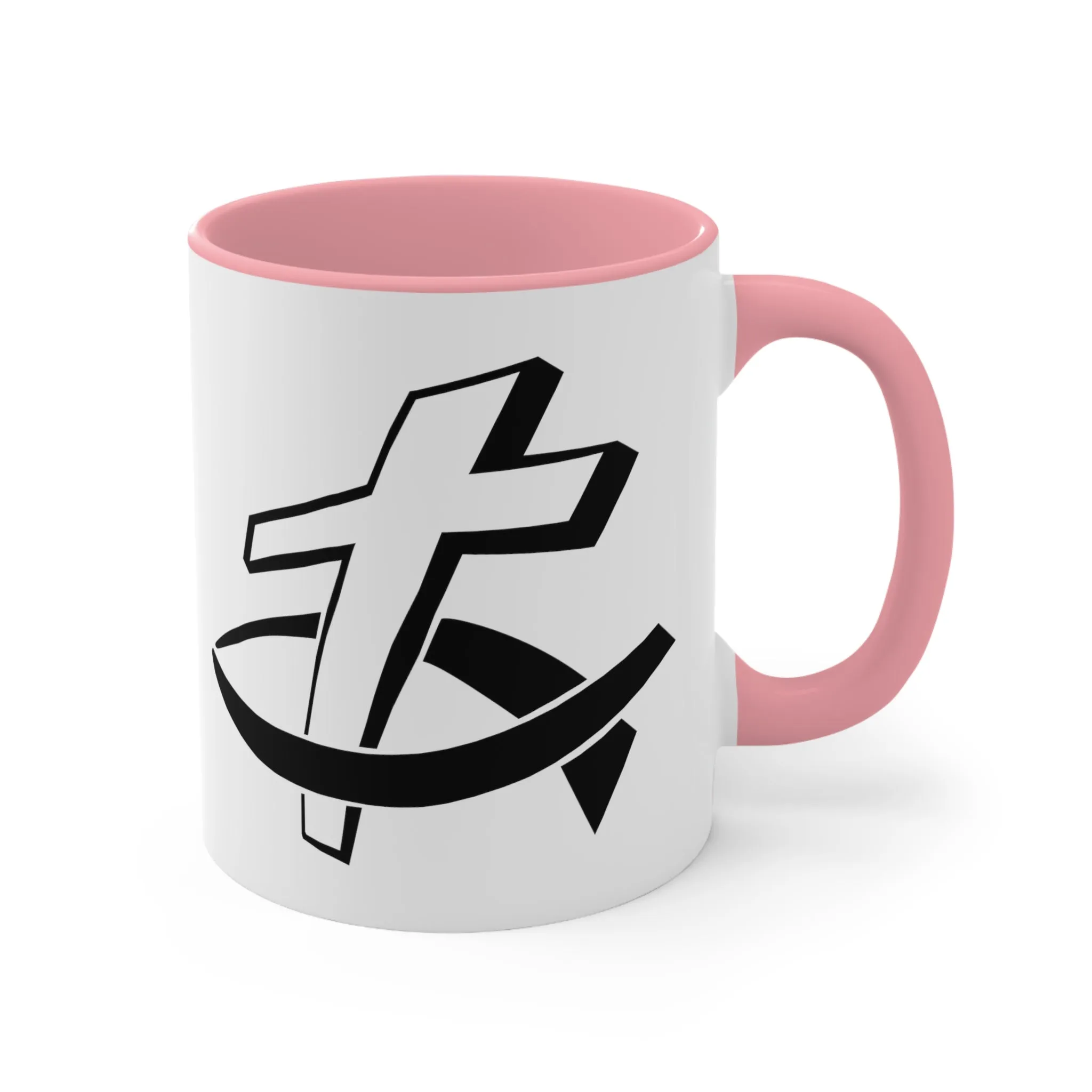 Christian Fish/Cross Mug