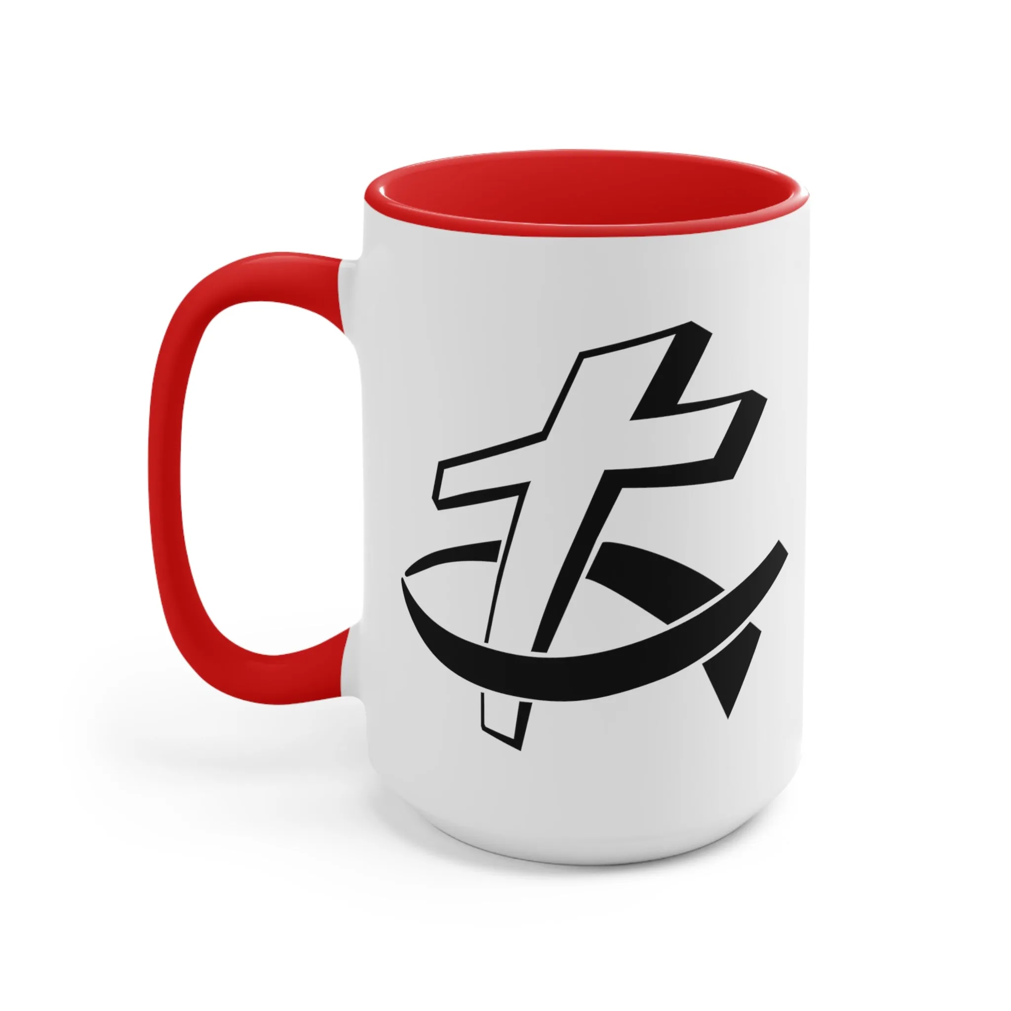 Christian Fish/Cross Mug