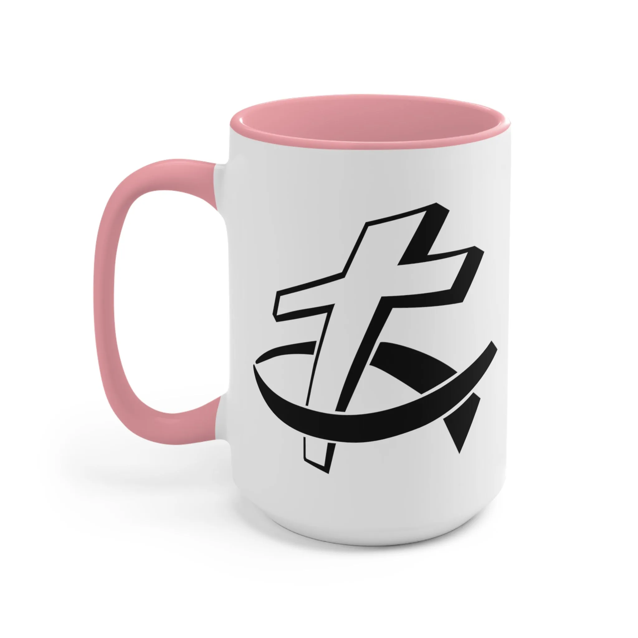 Christian Fish/Cross Mug