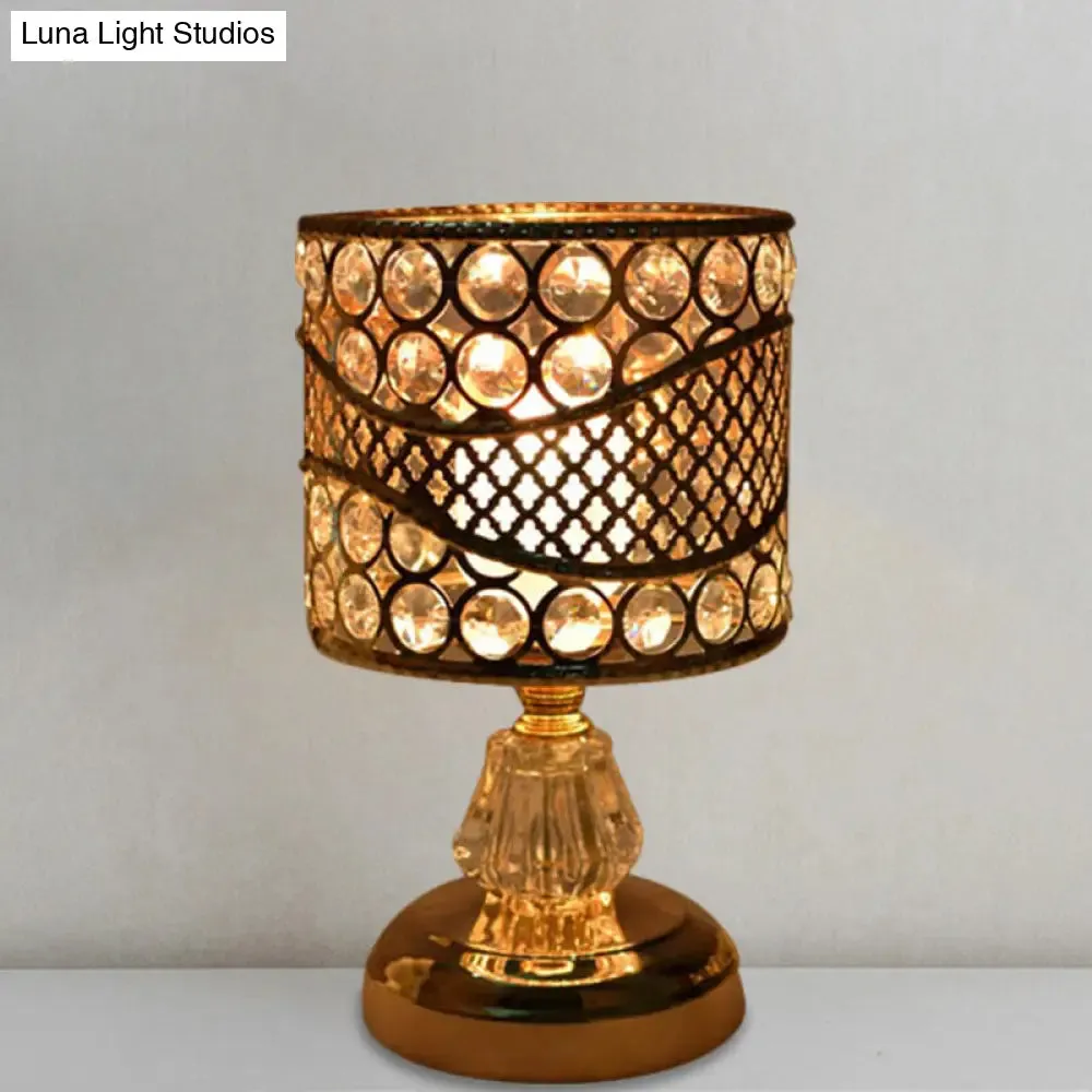 Cursa - Crystal-Encrusted Table Lamp