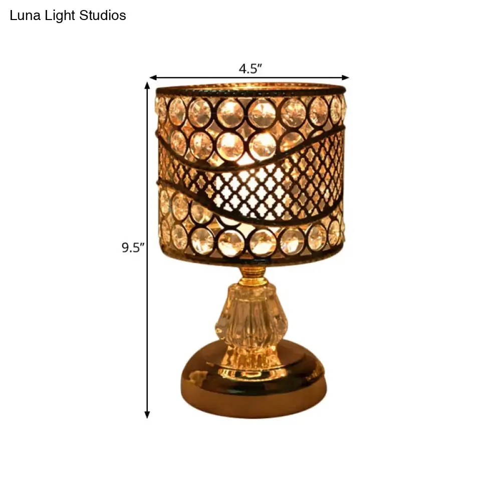 Cursa - Crystal-Encrusted Table Lamp