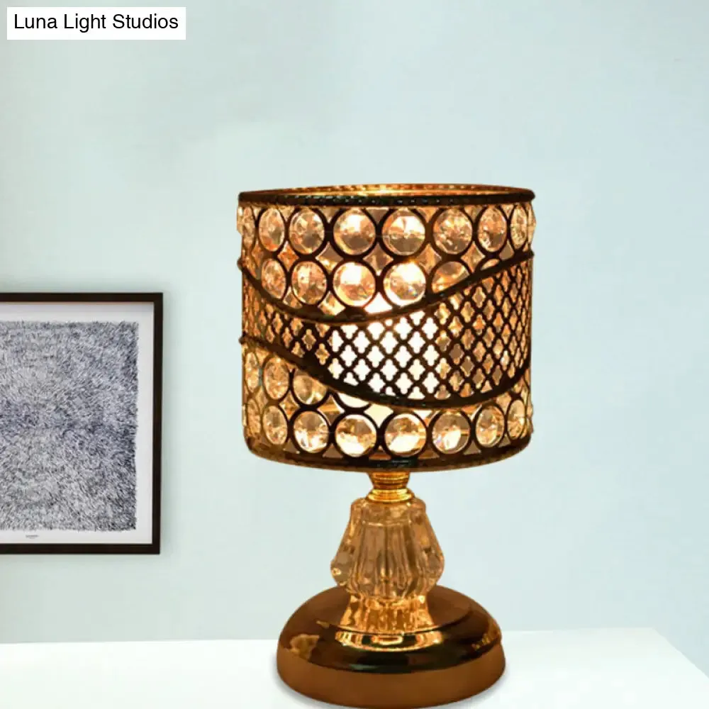 Cursa - Crystal-Encrusted Table Lamp