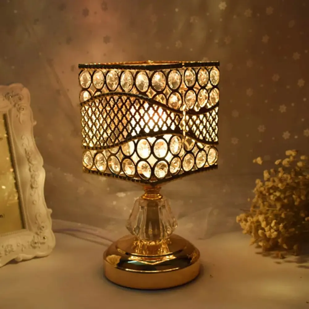 Cursa - Crystal-Encrusted Table Lamp