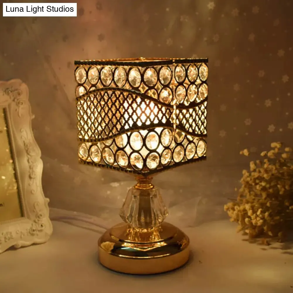 Cursa - Crystal-Encrusted Table Lamp