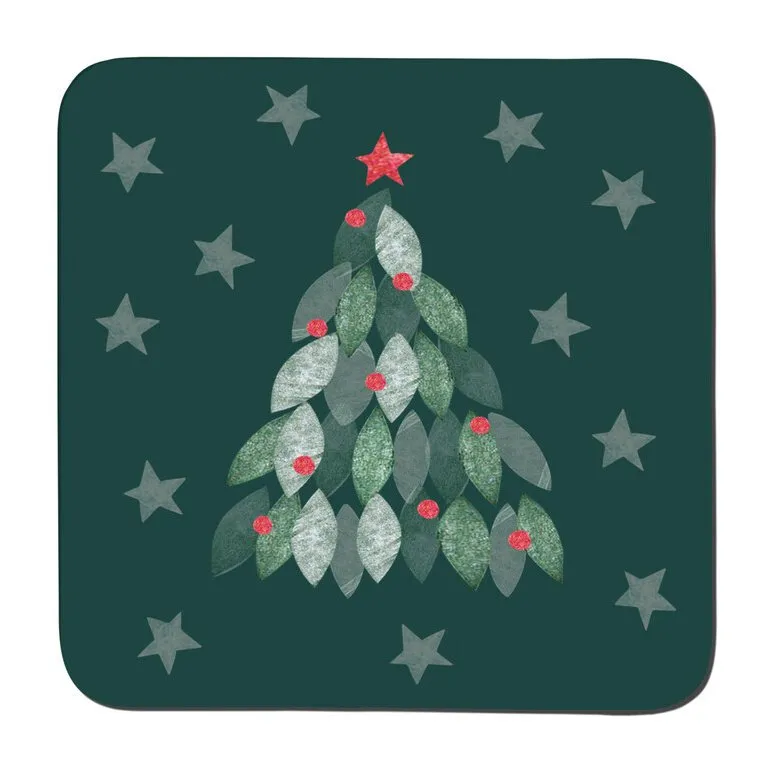 Denby Evergreen Set Of 6 Coasters