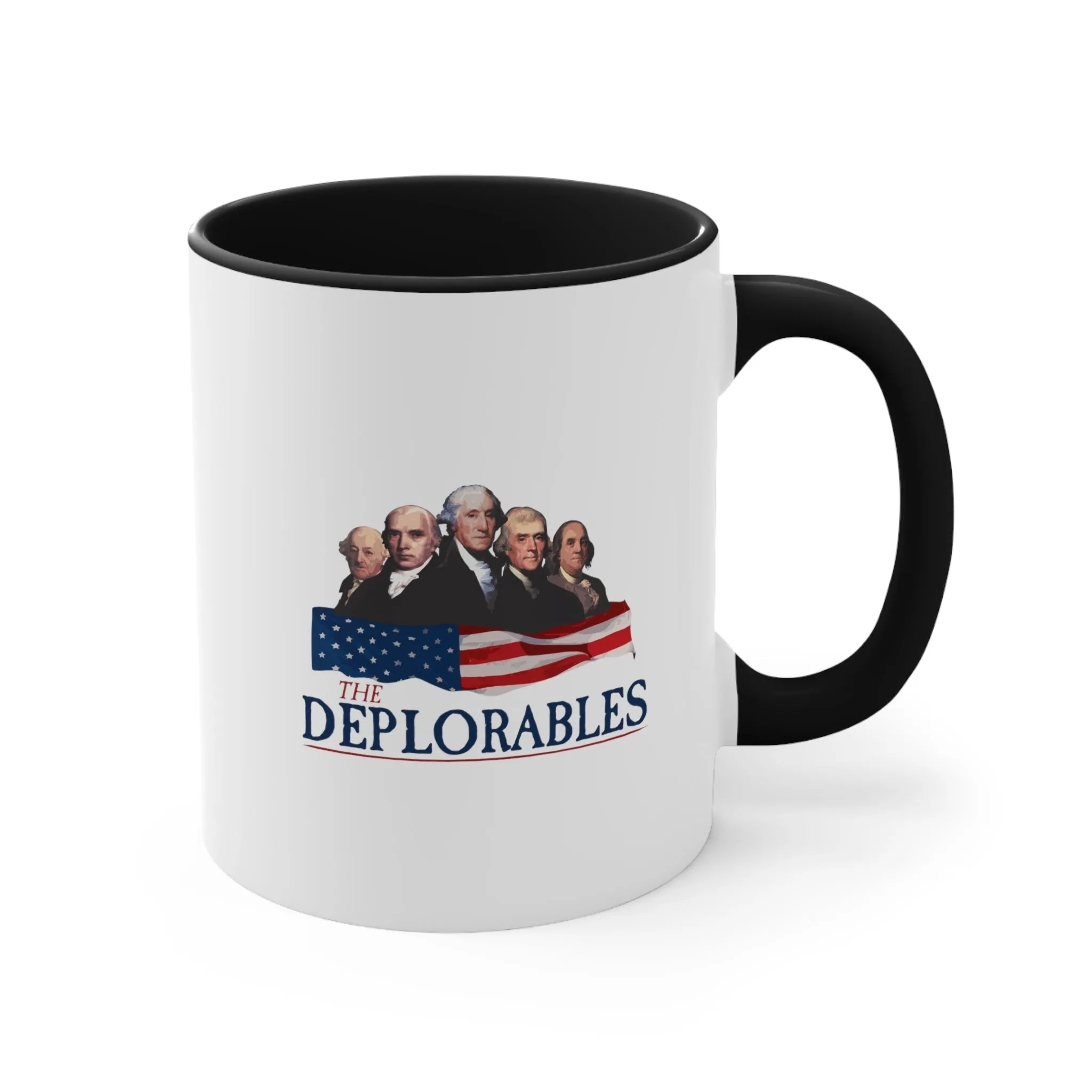 Deplorable Founding Fathers Mug (2 sizes, 2 colors)