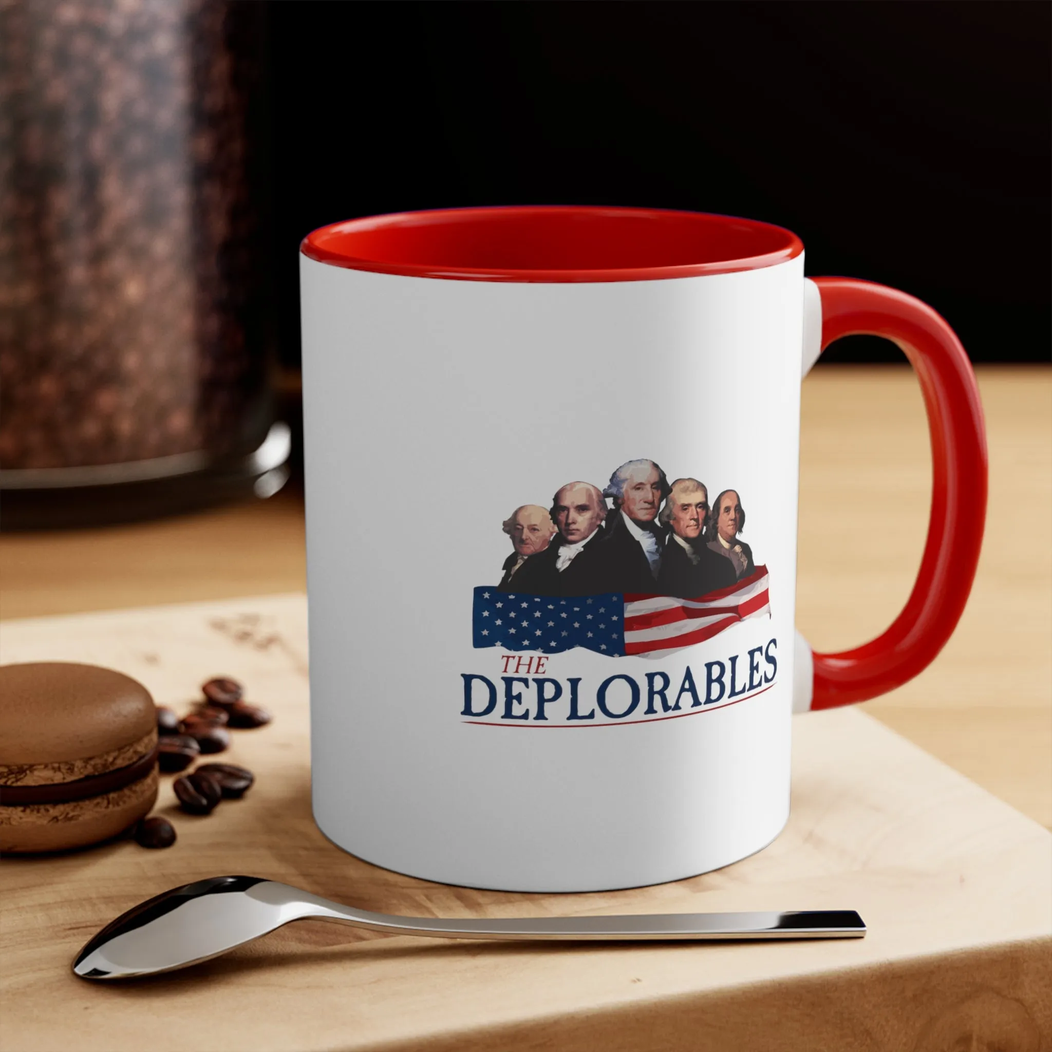 Deplorable Founding Fathers Mug (2 sizes, 2 colors)