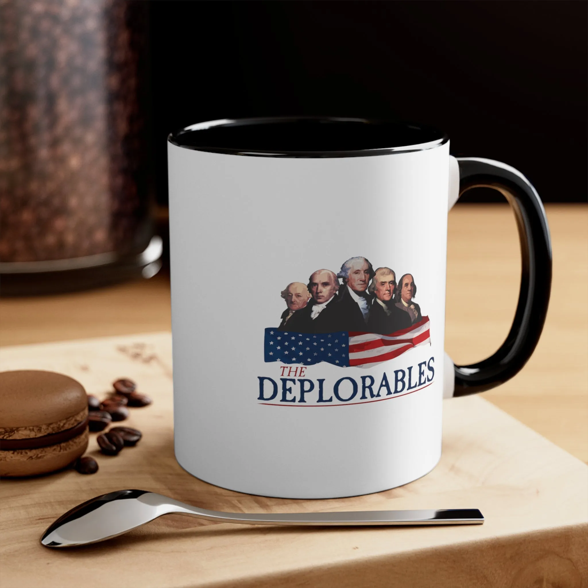 Deplorable Founding Fathers Mug (2 sizes, 2 colors)