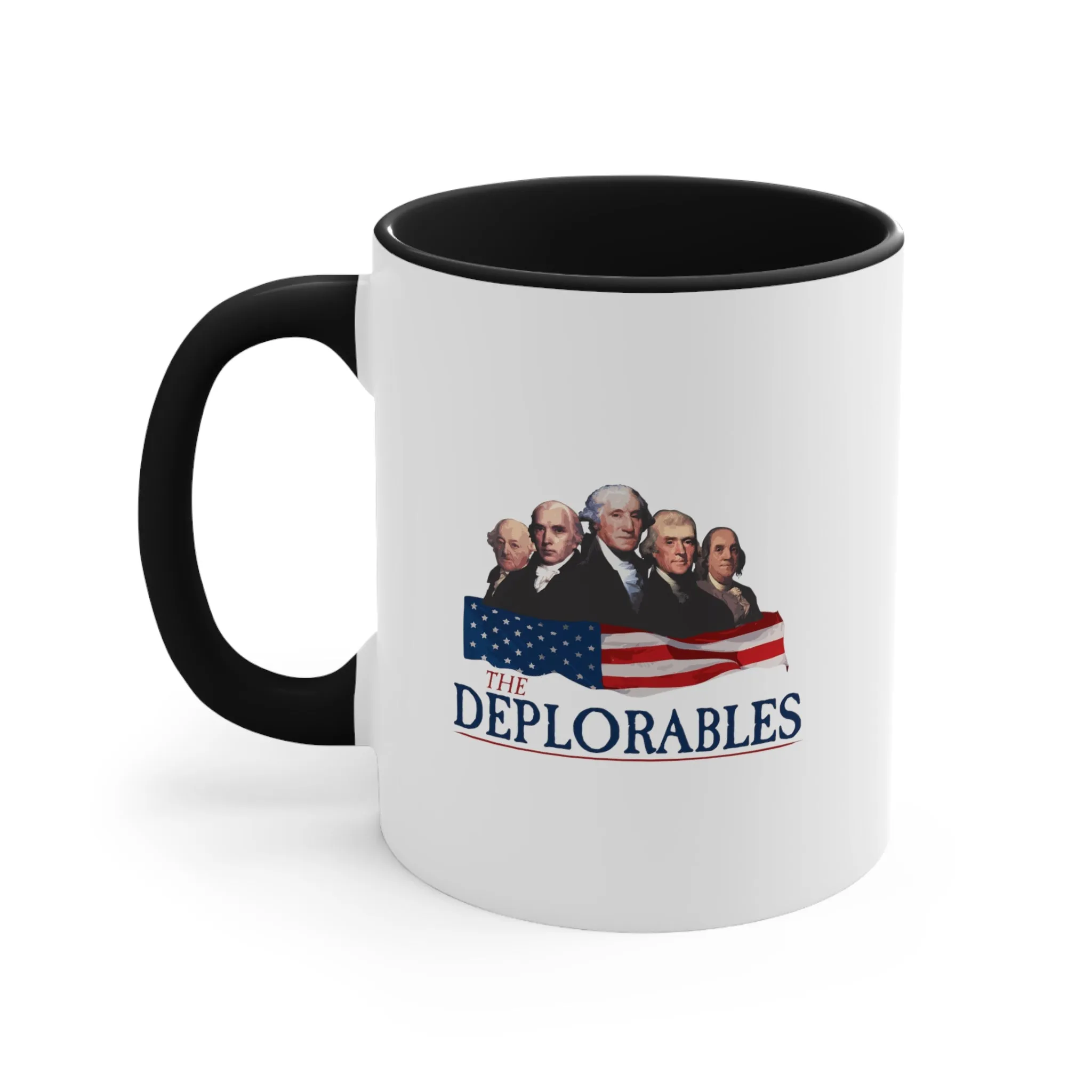 Deplorable Founding Fathers Mug (2 sizes, 2 colors)