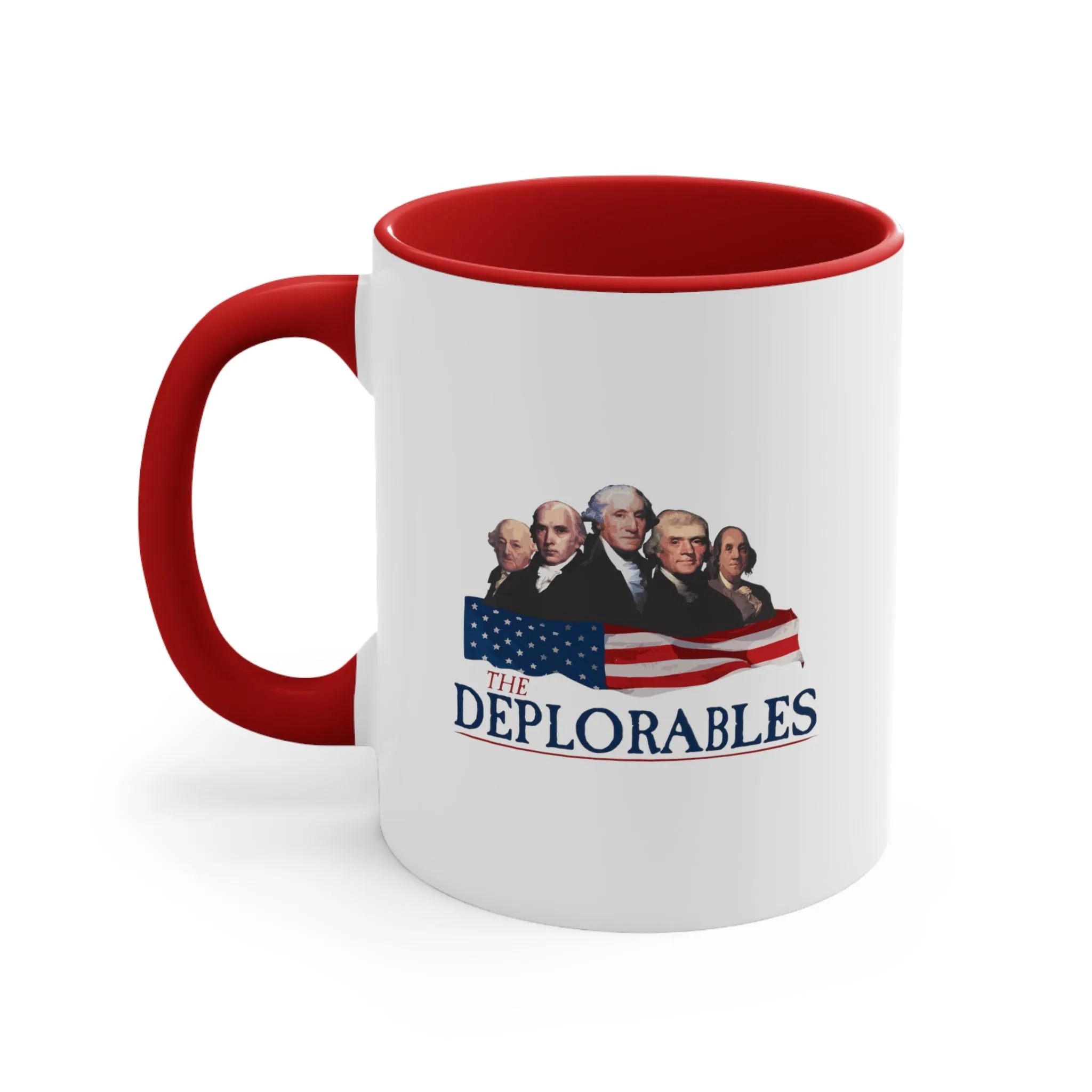 Deplorable Founding Fathers Mug (2 sizes, 2 colors)