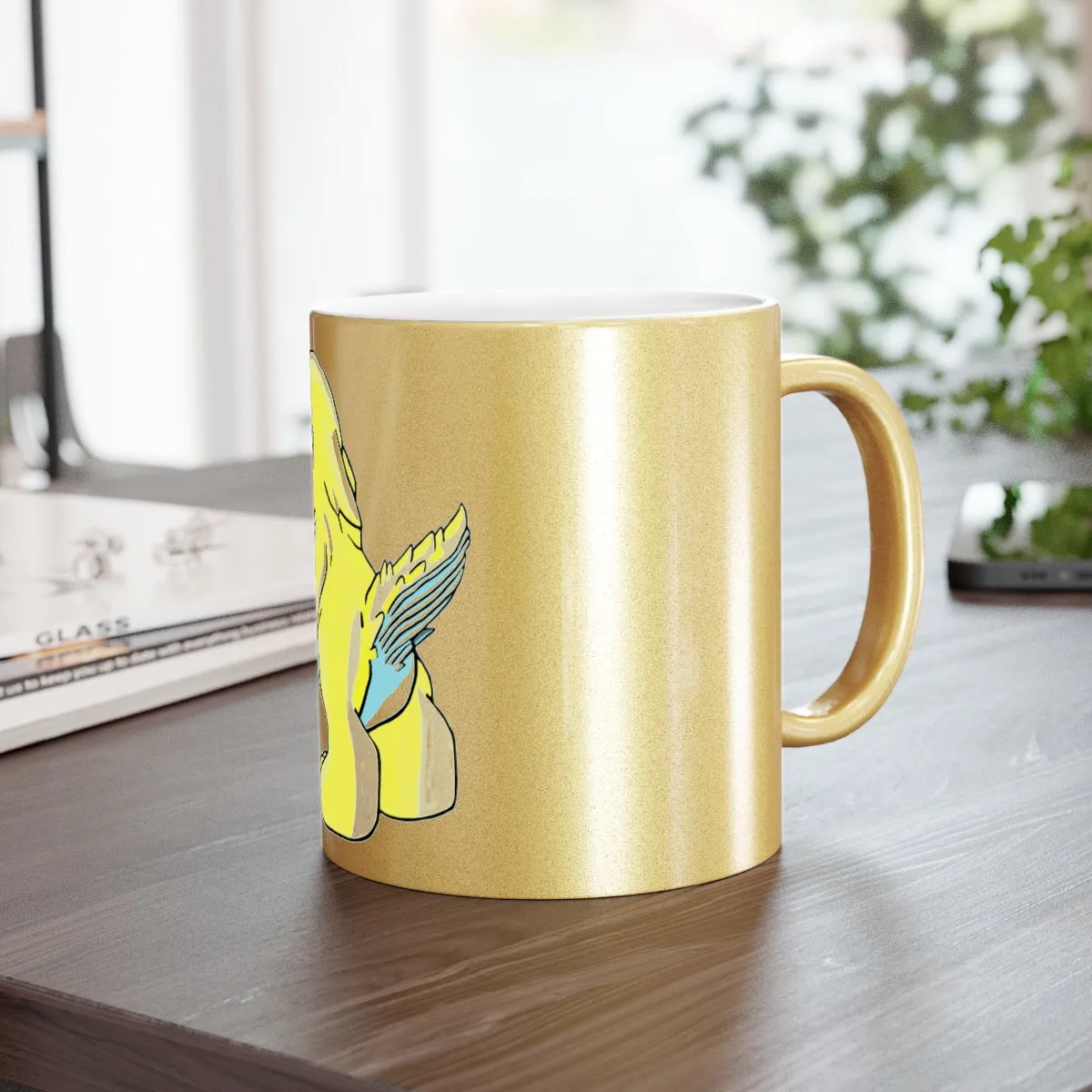 Ductil Metallic Mug (Silver / Gold)