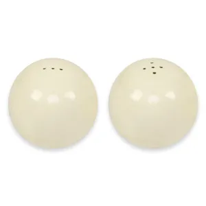 Elan Round Salt and Pepper Set (Off White)