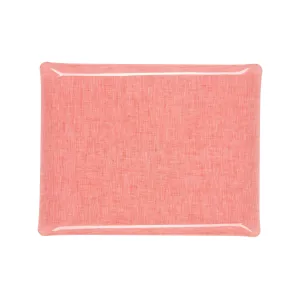 Fabric Tray Large Coral