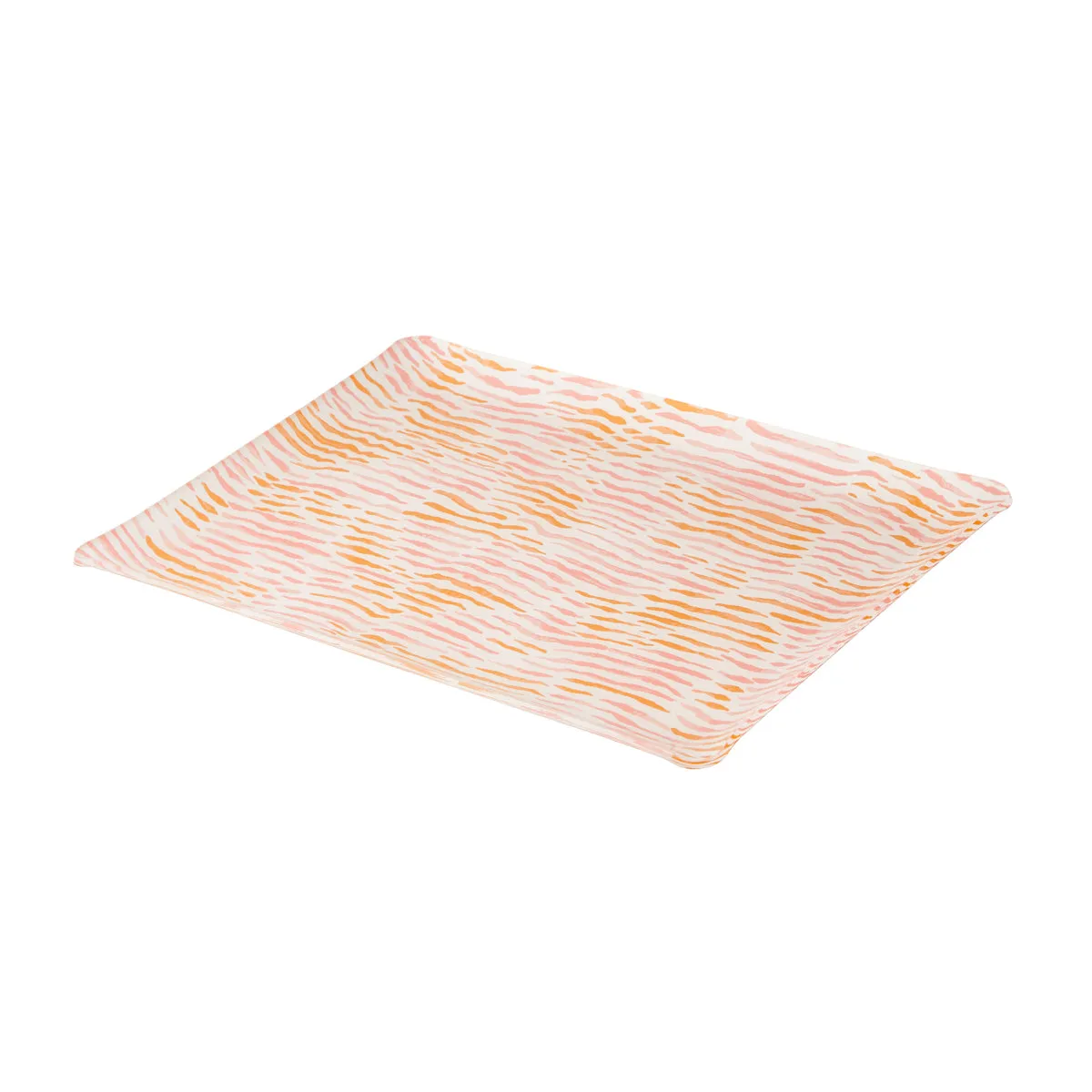 Fabric Tray Medium Arles Pink/Orange