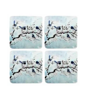 Fairywren Branch Resin Coasters