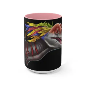 Feathered Raptor Accent Mug