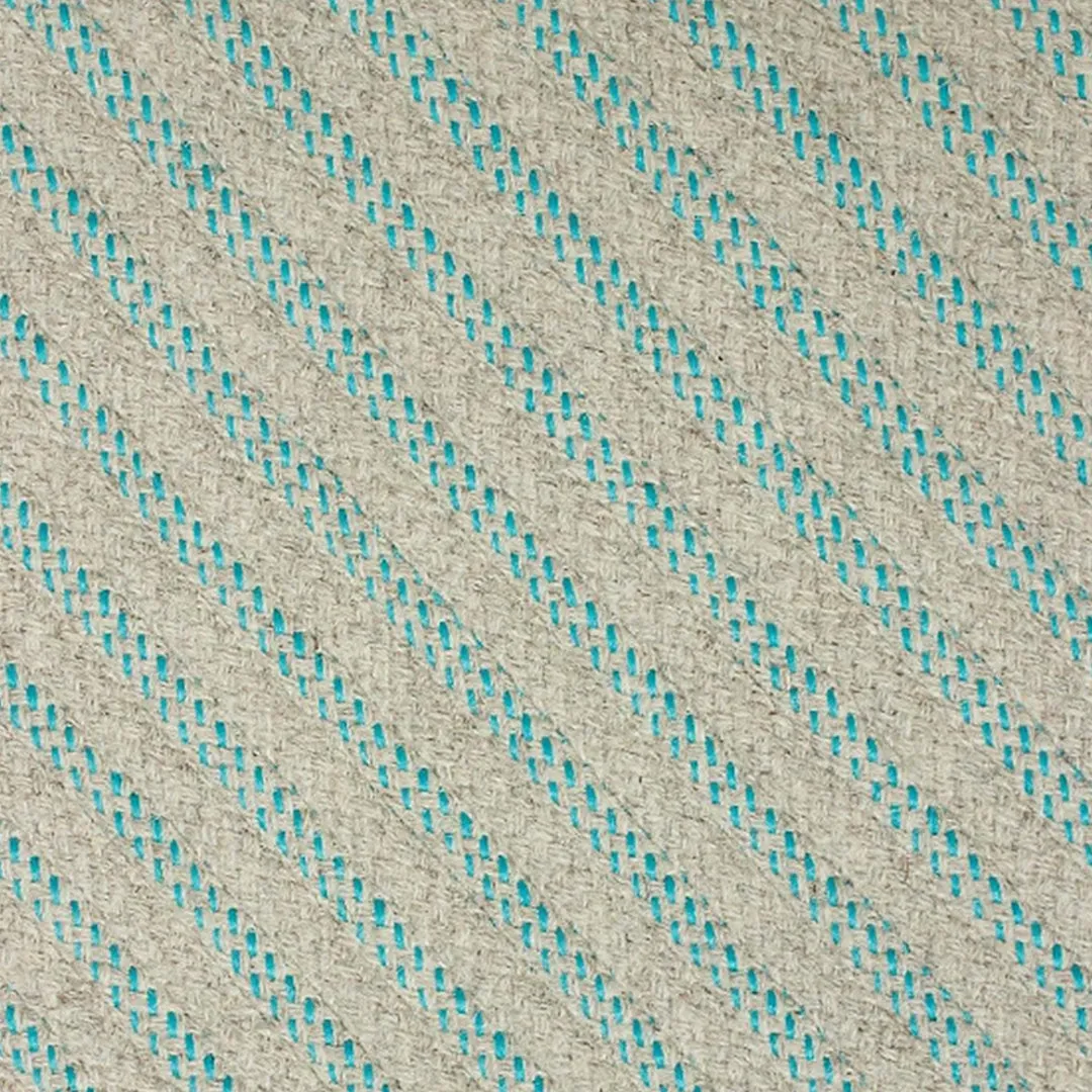 Four Points Diagonal Rug - Teal