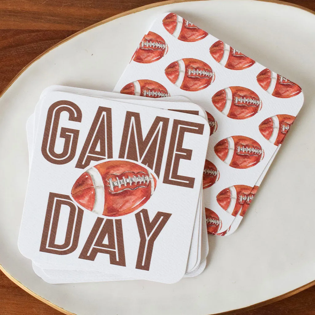 Game Day Paper Coasters