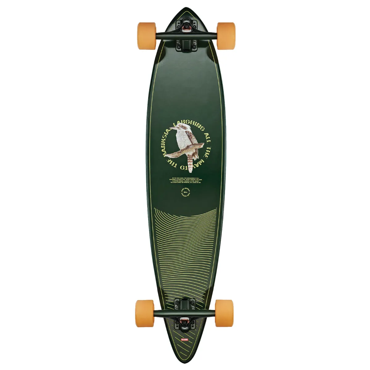 Globe Pintail 37 Kookaburra 37" Longboard Complete