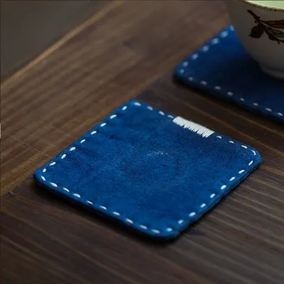 Gohobi A Set of 2 Cotton Coasters