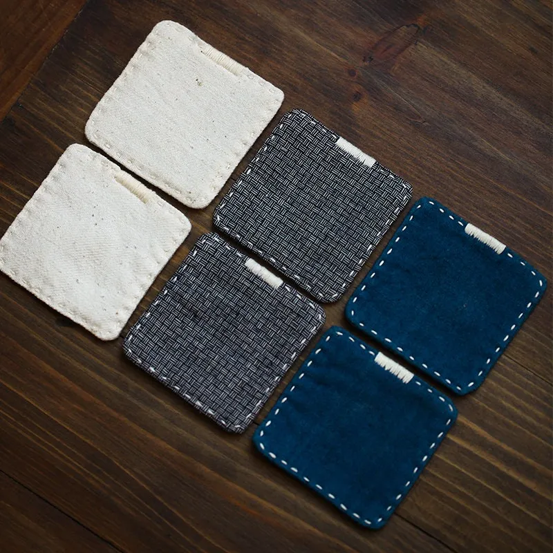 Gohobi A Set of 2 Cotton Coasters