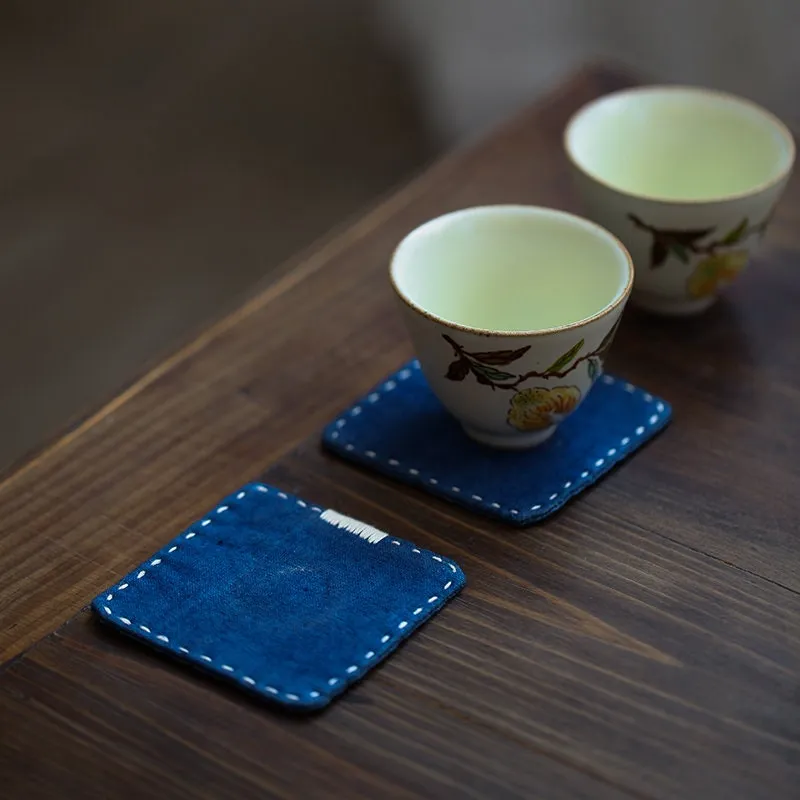 Gohobi A Set of 2 Cotton Coasters