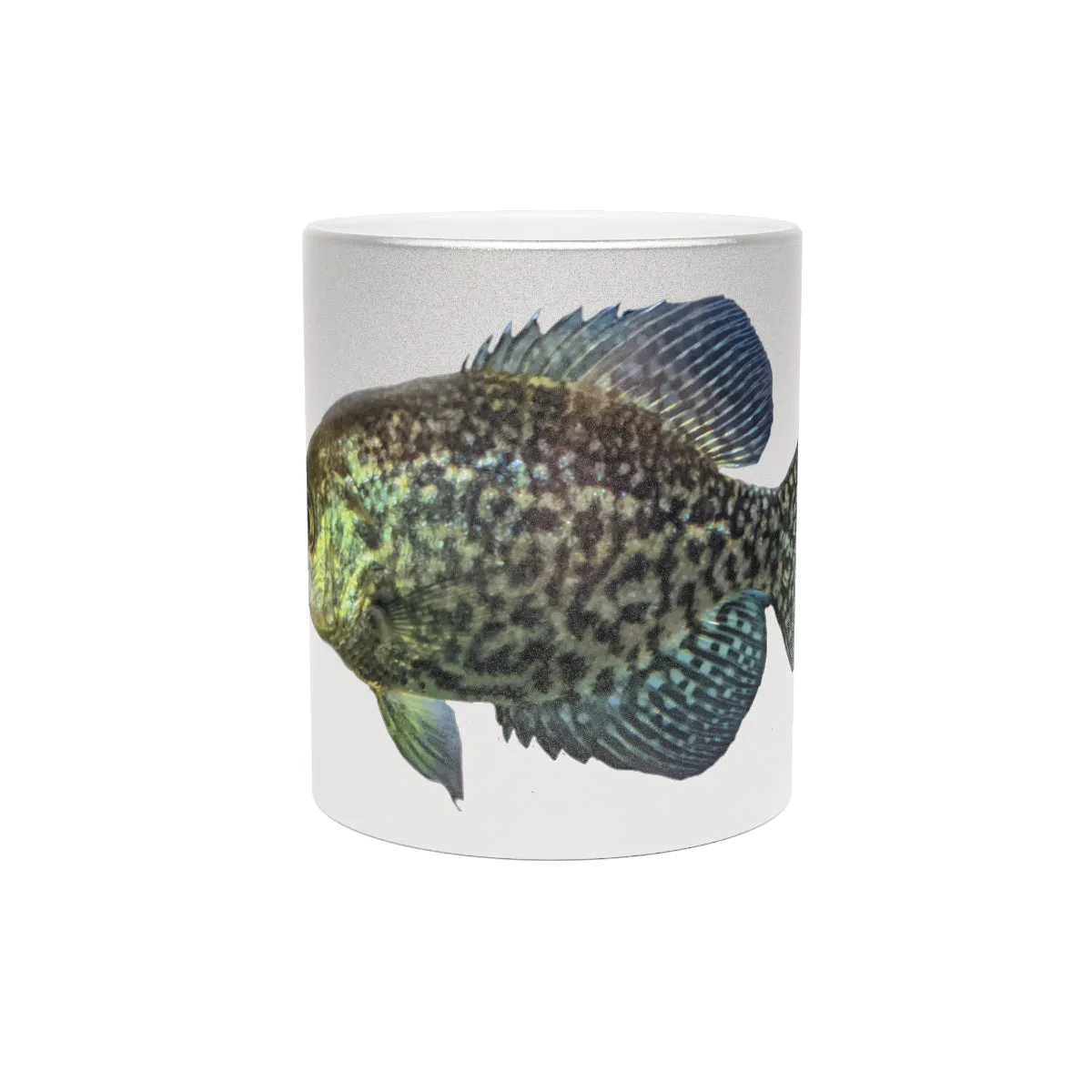 Golden Fish Metallic Mug (Silver / Gold)