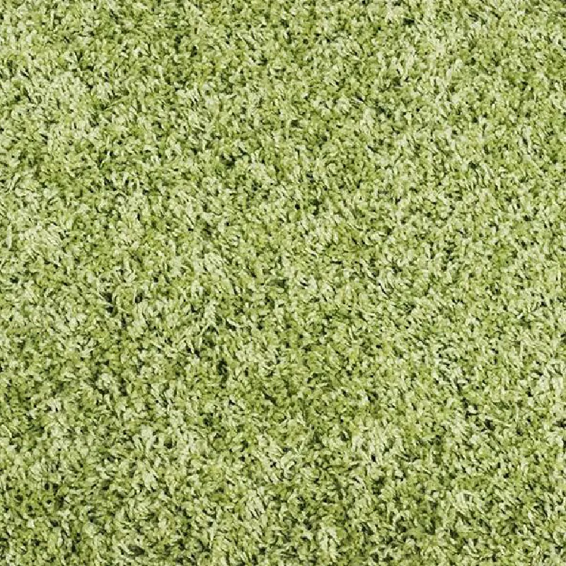 Green Thick Shaggy Rug - California